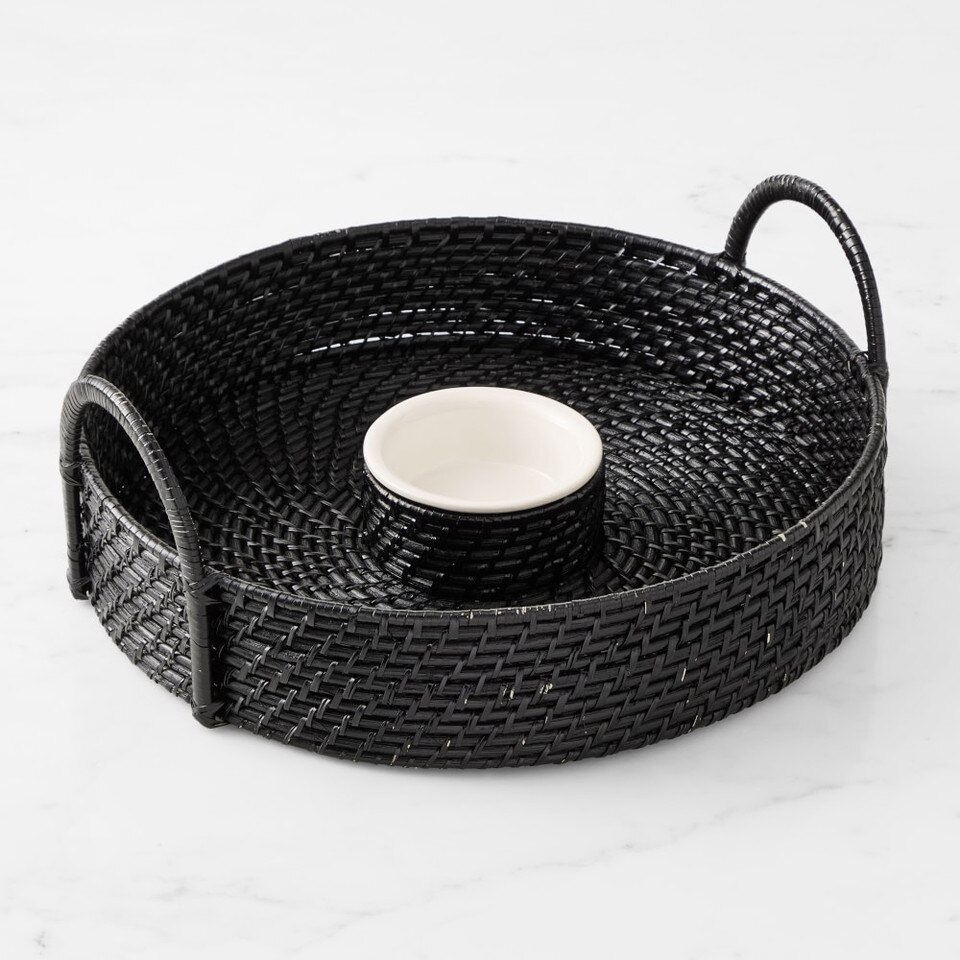 Black Hapao Chip & Dip Bowl Williams Sonoma Australia